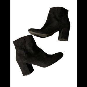 Charlotte Russe Shoes Suede Ankle Booties Size 9